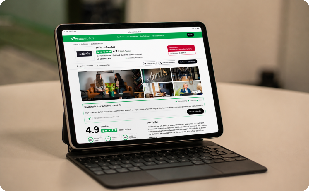 ReviewSolicitors for law firms