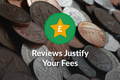 featured image thumbnail for post How Reviews Help Justify Your Fees